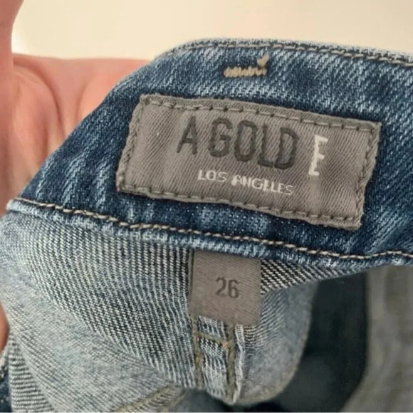 Agolde Chloe Low Rise  Slim Ankle Jeans 26 - Picture 14 of 14